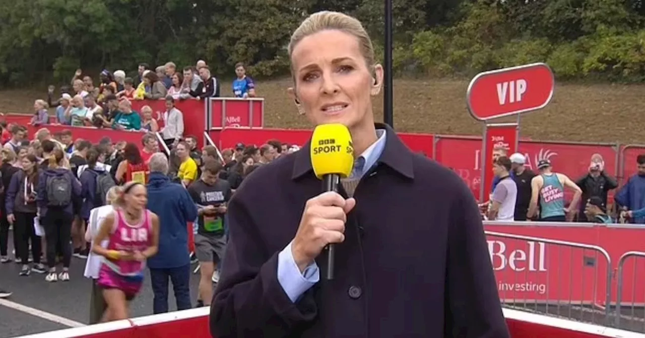 Gabby Logan halts Great North Run coverage for tragic BBC announcement