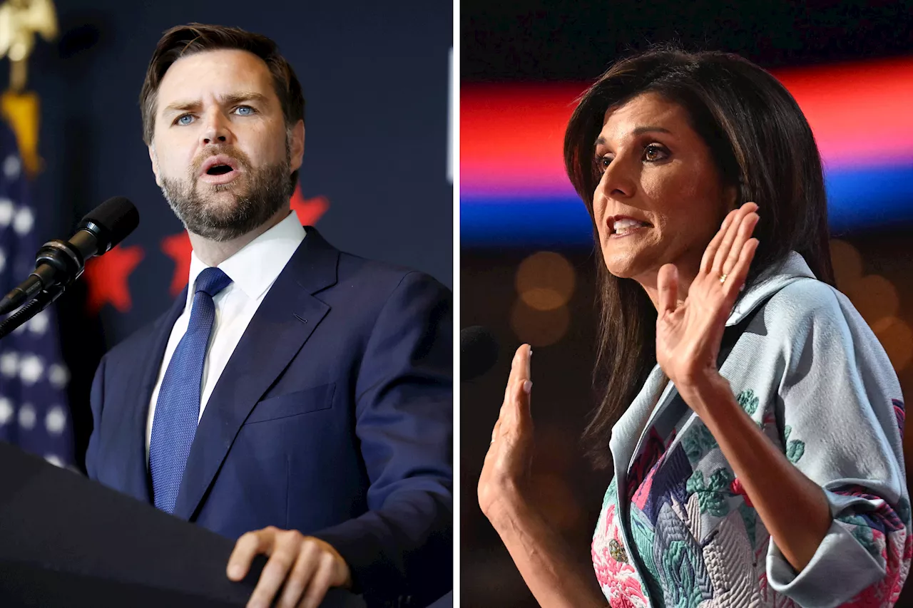 Nikki Haley Rebukes JD Vance's 'Not Helpful' Style