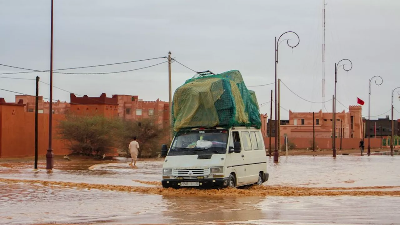 Doden en vermisten door overstromingen in Marokko