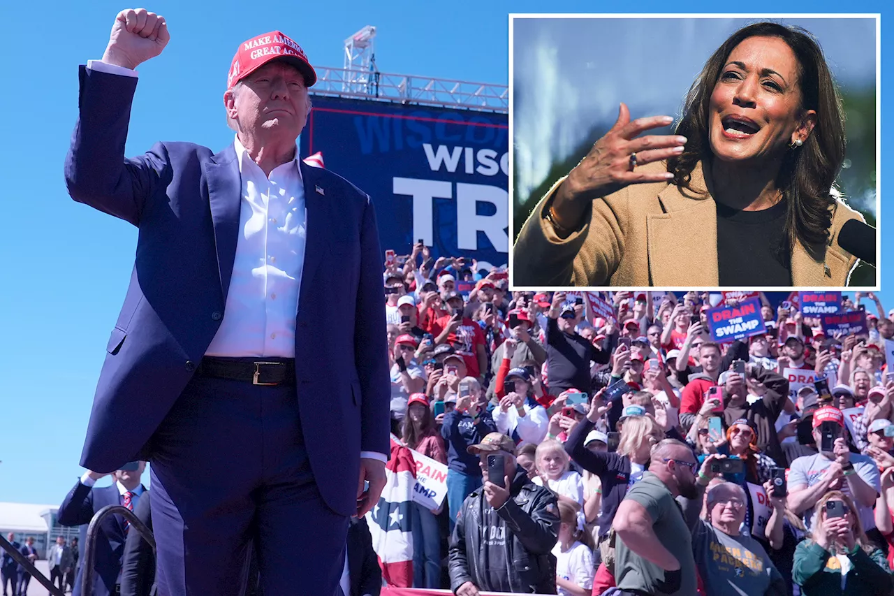 Donald Trump pulls ahead of Kamala Harris in major poll — a sign her campaign is fizzling