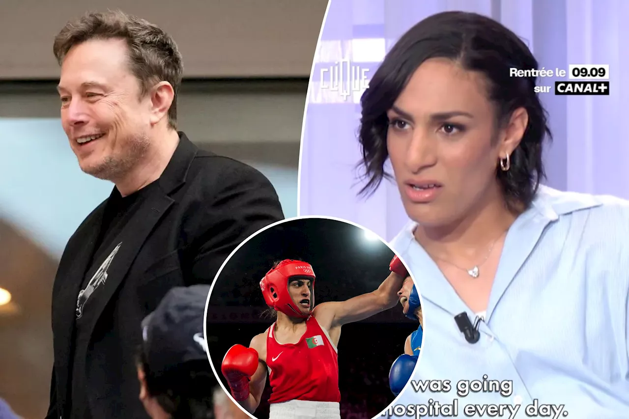 Emotional Imane Khelif slams 'cruel' Elon Musk for attack during Olympics gender controversy