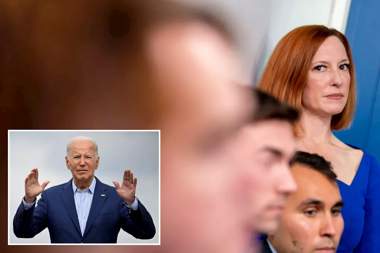 Former White House press secretary Jen Psaki says she was concerned for Biden 'as a person'