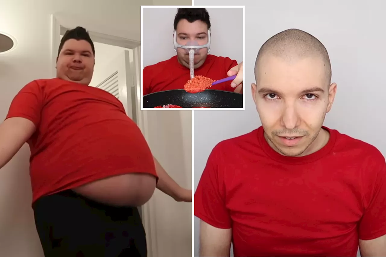 YouTuber Nikocado Avocado, known for grotesque 'Mukbang' videos, reveals shock 250-lb. weight loss — and how he hid it for fans for months