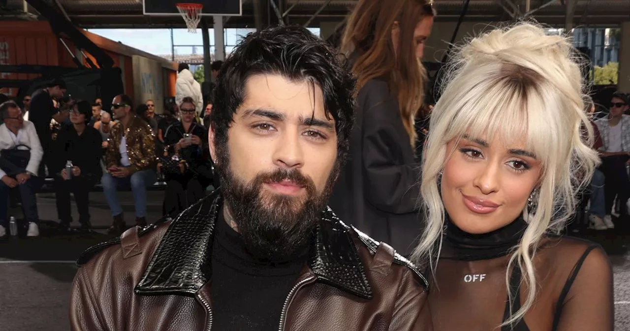 Zayn Malik is barely recognisable as he attends fashion show with Camila Cabello