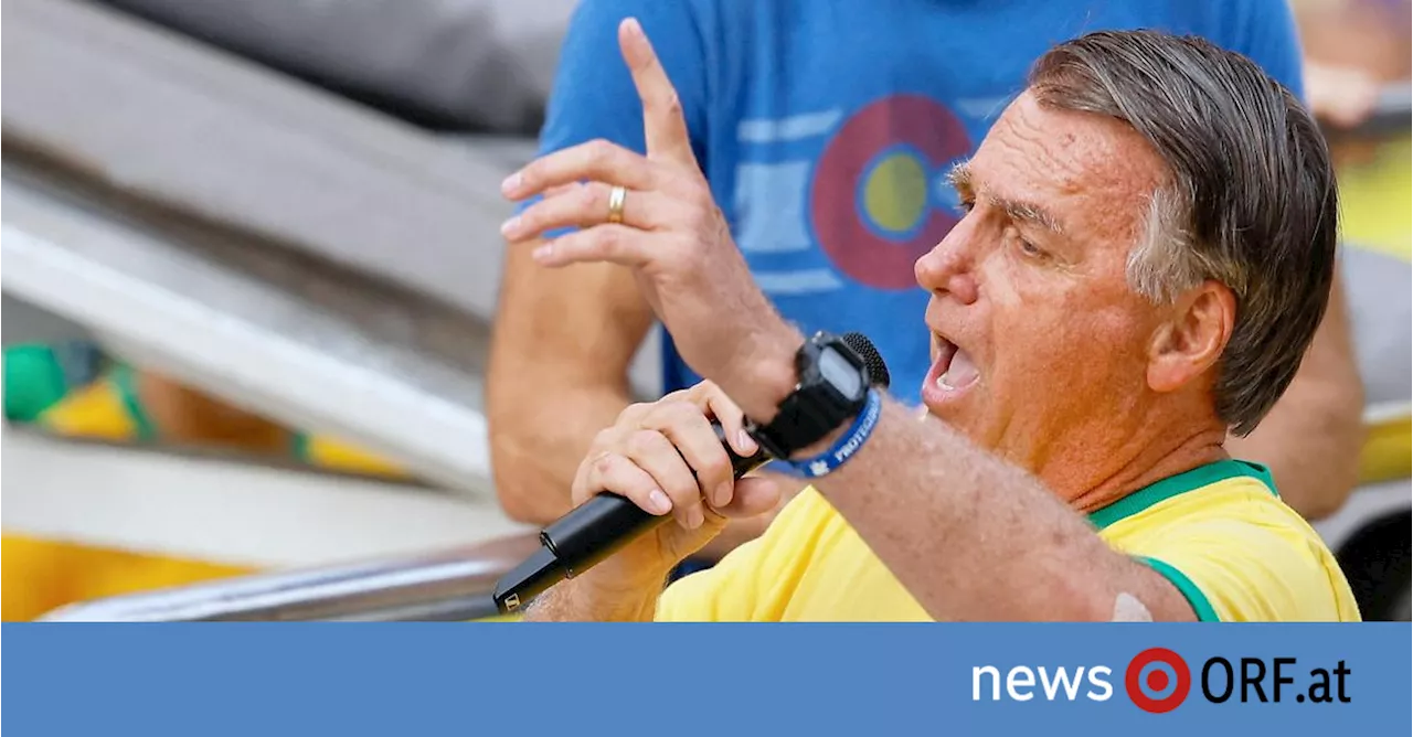X-Sperre: Bolsonaro führt Demo gegen Richter an