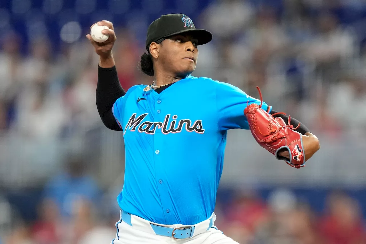 Cabrera pitches 7 scoreless, Norby homers twice as Marlins clobber Phillies