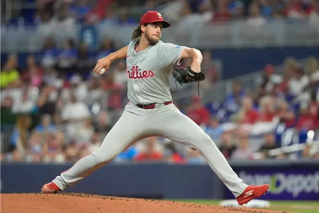 Aaron Nola, Taijuan Walker hit hard by Marlins to snap Phillies’ win streak at six