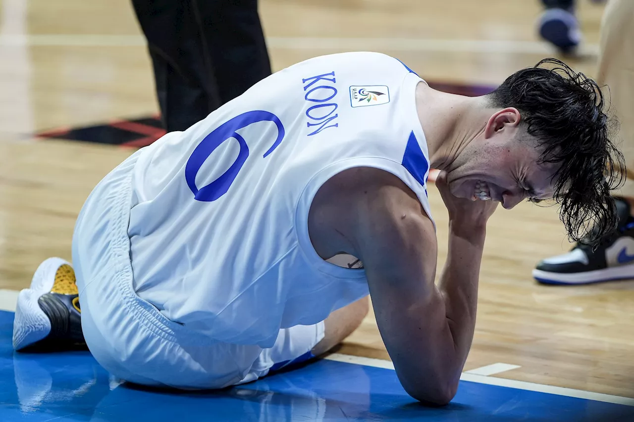 Ateneo braces for lengthy Chris Koon layoff after ‘serious’ ankle injury in 1st game