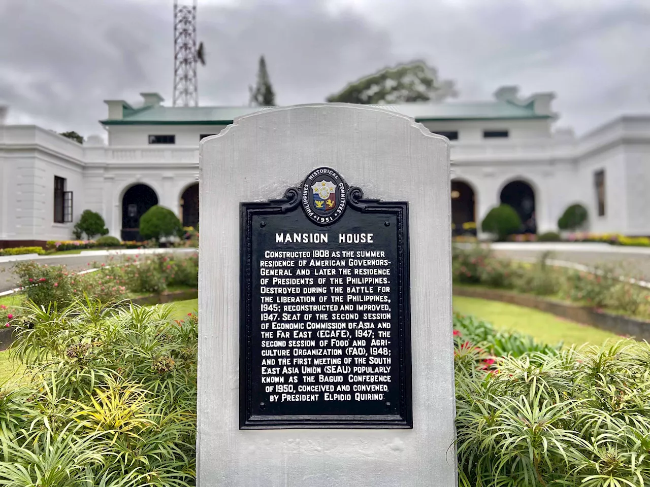 IN PHOTOS: The Presidential Museum at Baguio’s Mansion House opens to the public