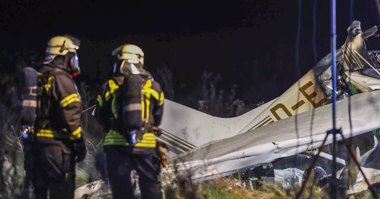 Bad Sassendorf: Flugzeug-Absturz – zwei Menschen sterben