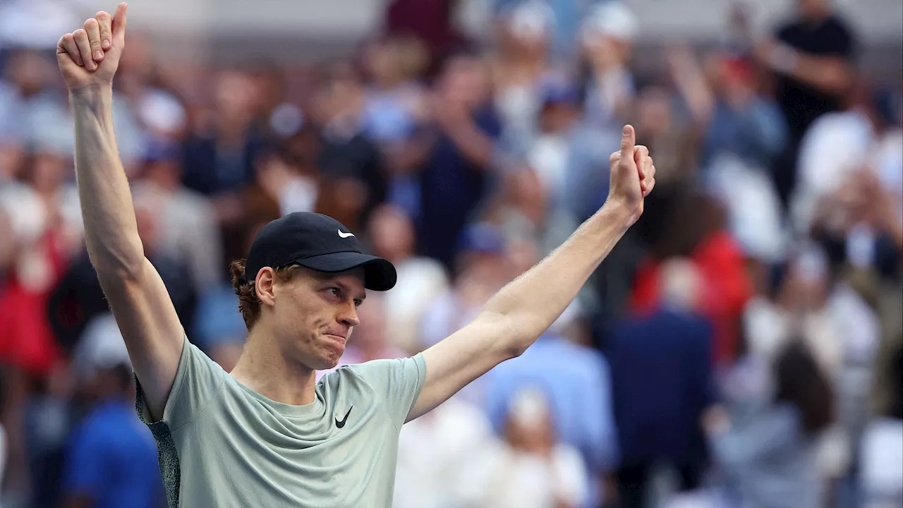 Sinner se proclama campeón del US Open tras arrollar en tres sets a Taylor Fritz