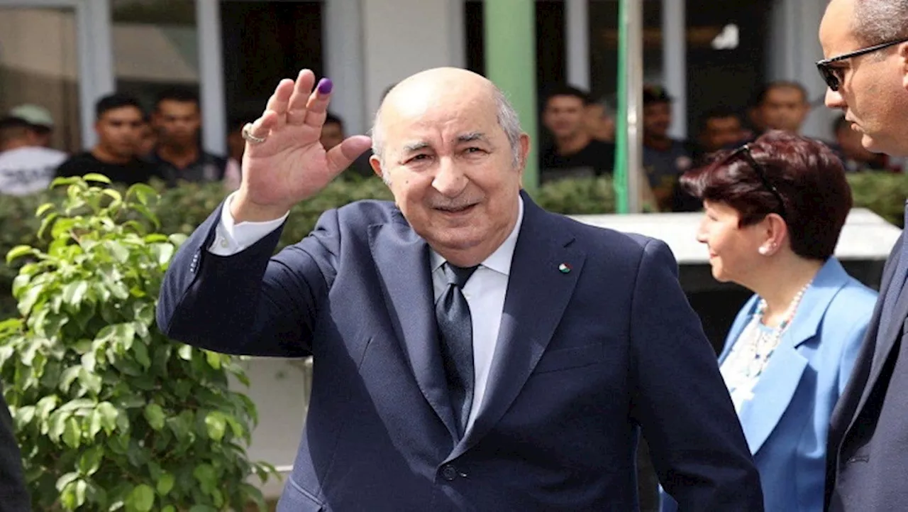 Algeria's president Tebboune wins second term with 95% of vote - SABC News