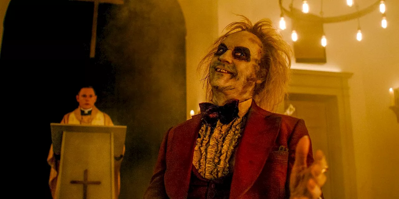 Beetlejuice Beetlejuice's &quot;Bonkers&quot; Ending Detailed By Writers