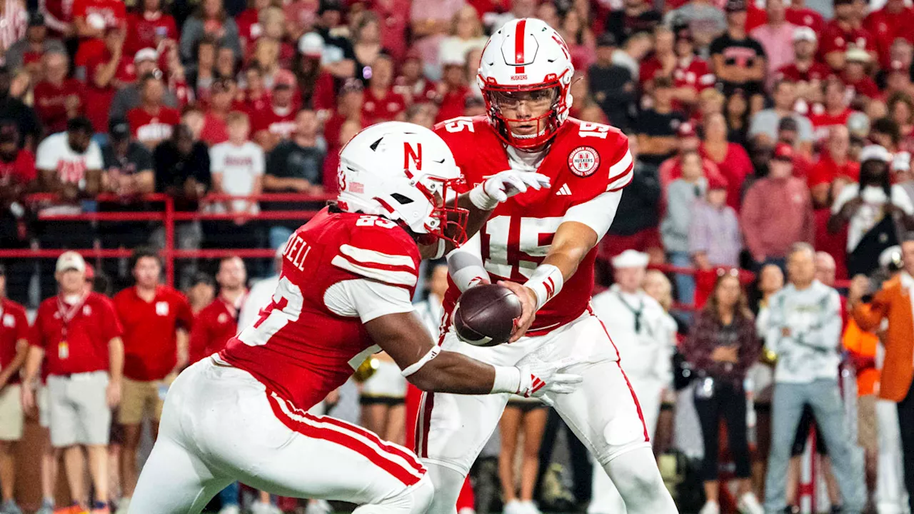 AP top 25 poll: Nebraska jumps, Michigan drops in Week 3 college football rankings