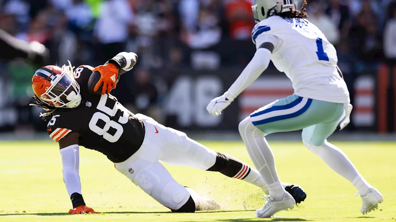 Browns Key Offensive Weapon Considered Questionable In Second Half Vs. Cowboys