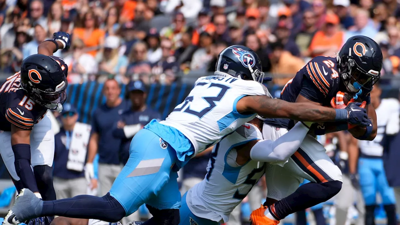 Former Rams Star Ernest Jones IV Not Much of a Factor in Titans Loss to Bears