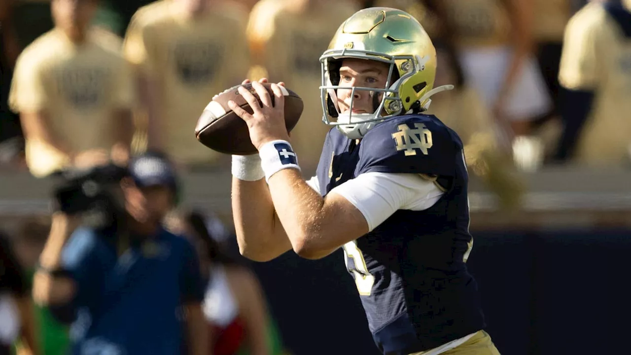 Notre Dame on Unfortunate List Two Weeks in Young College Football Season