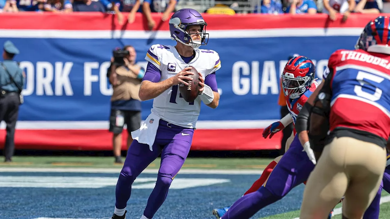 Watch: Sam Darnold connects twice with Justin Jefferson on 99-yard drive