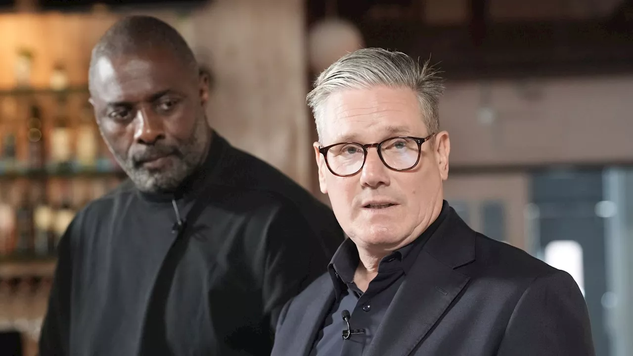 Idris Elba joins Prime Minister Sir Keir Starmer for launch of new anti-knife crime coalition