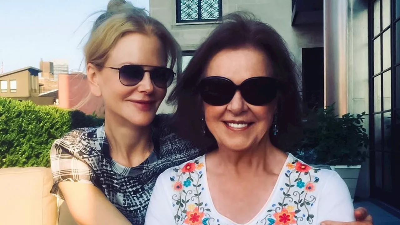 ‘She shaped me’: Nicole Kidman’s touching tribute as she confirms death of mother