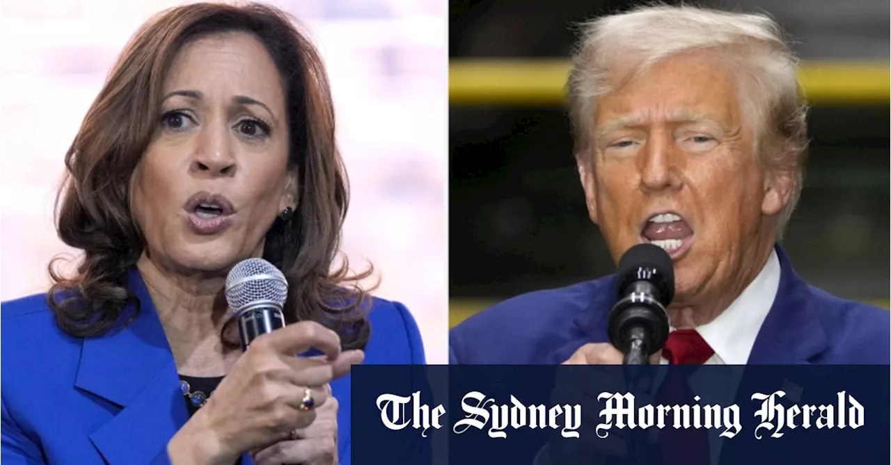 Donald Trump leads Kamala Harris by a point in fresh national poll