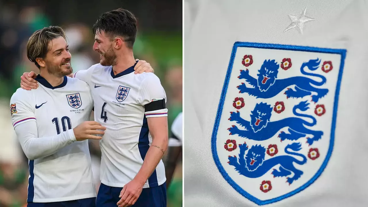 Hidden details and symbols in the England badge revealed including reason why there are three lions