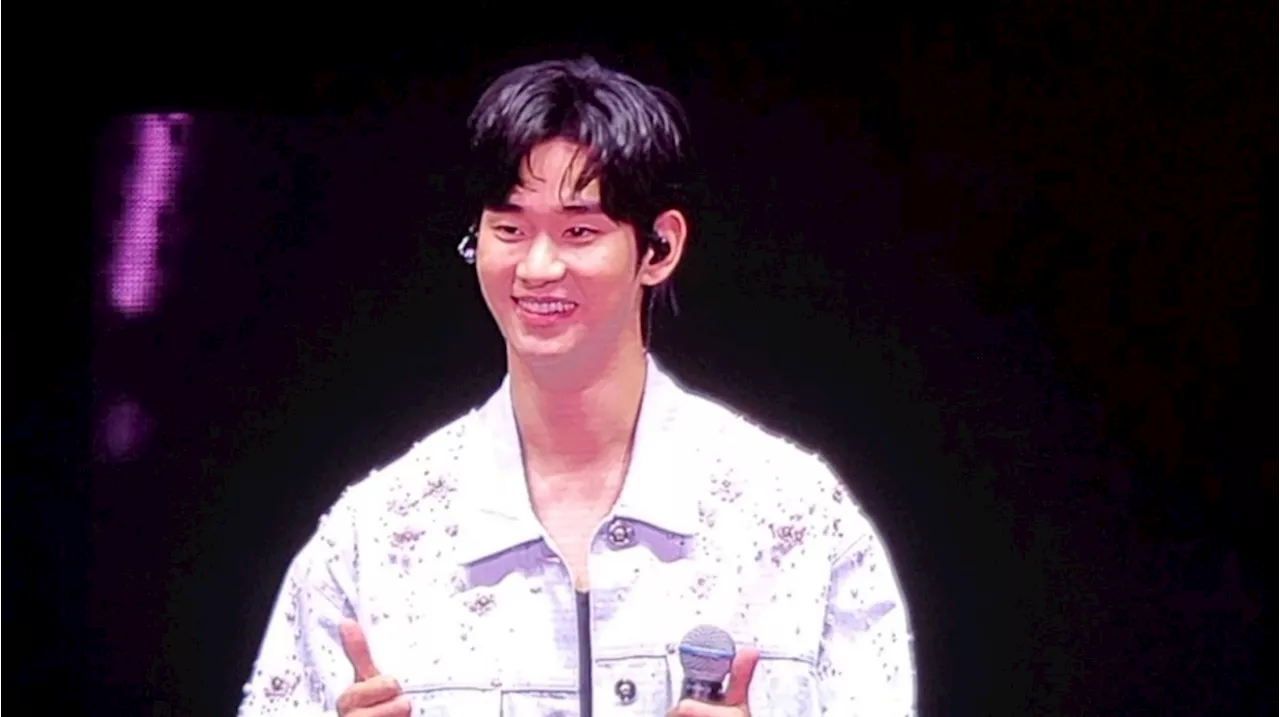 Fan Meeting di Jakarta, Kim Soo Hyun Bocorkan Peran Unik di Drama Korea Terbarunya 'Knock Off'