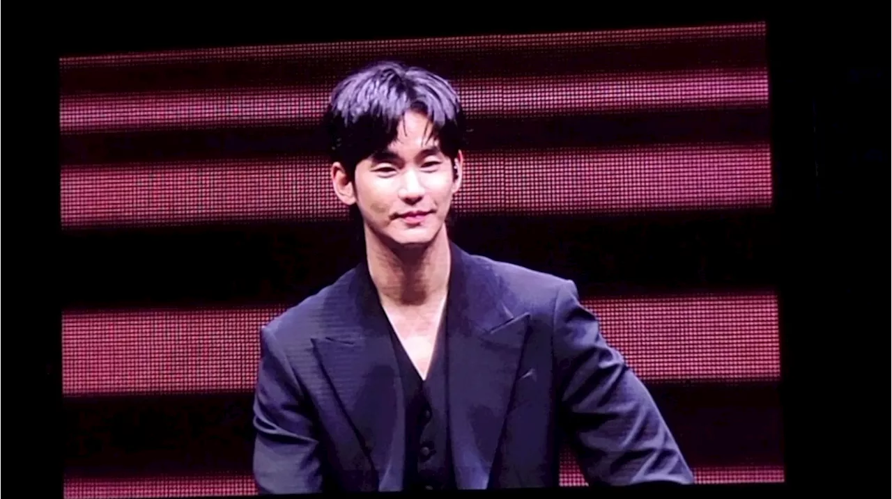 Keseruan Fan Meeting Kim Soo Hyun di Jakarta, Dari 'Menyala Nasi Gorrreng' Hingga Main Gasing Indonesia