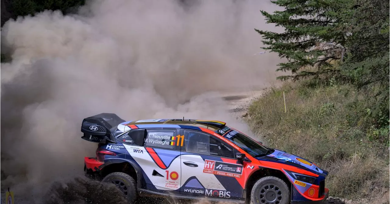 Thierry Neuville a signé en Grèce sa 2e victoire de la saison : « Je suis fier de mon équipe, qui a fait un