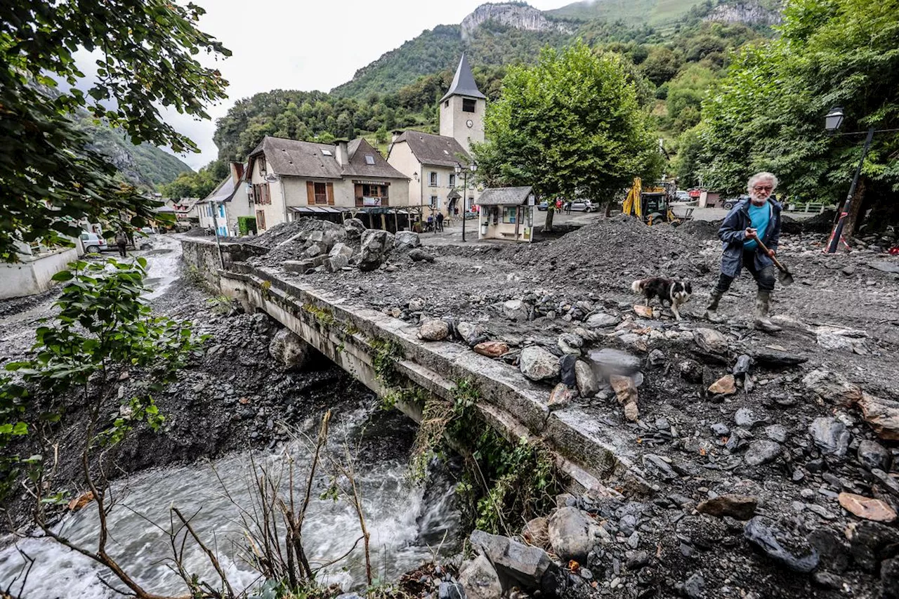 Intempéries en Béarn : pierre après pierre et solidaire, Etsaut se relève