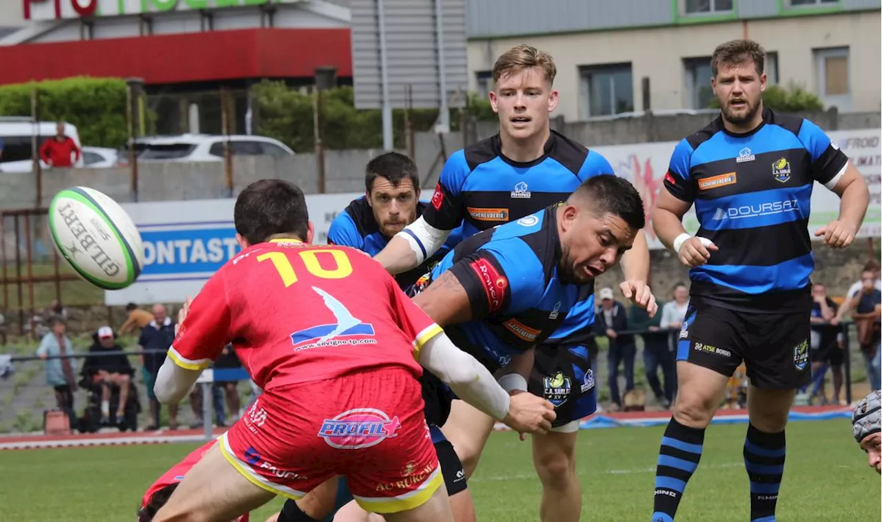 Rugby (Fédérale 1) : Sarlat dépassé dans les tout derniers instants à Sarcelles