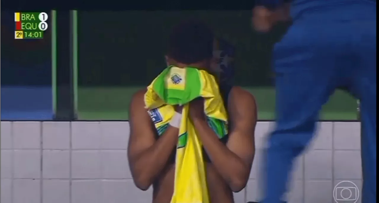 Future Chelsea star Estevao Willian called ‘genius’ by Neymar seen in tears before making Brazil his...