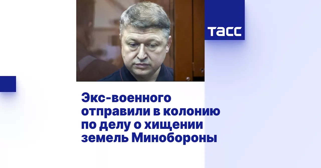 Экс-военного отправили в колонию по делу о хищении земель Минобороны