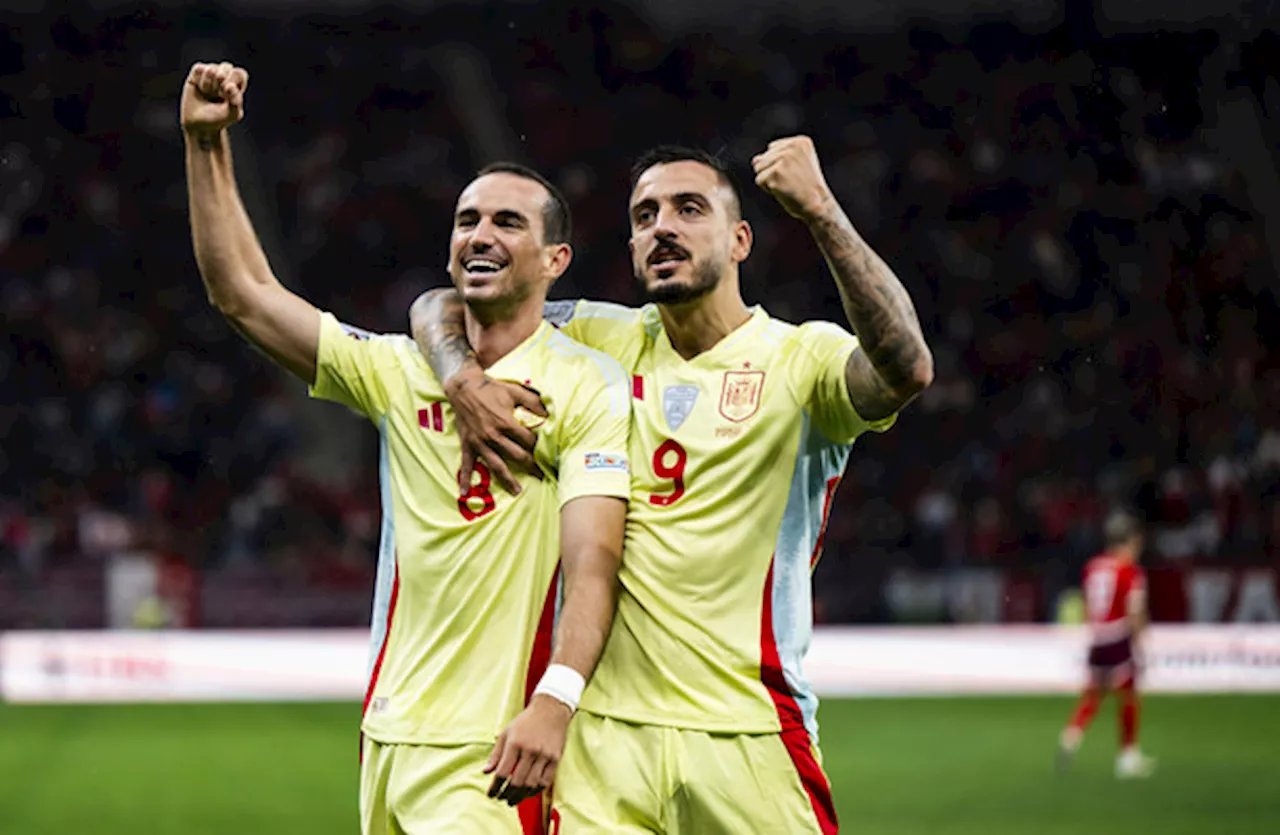 Impressive 10-man Spain sink Switzerland in romp