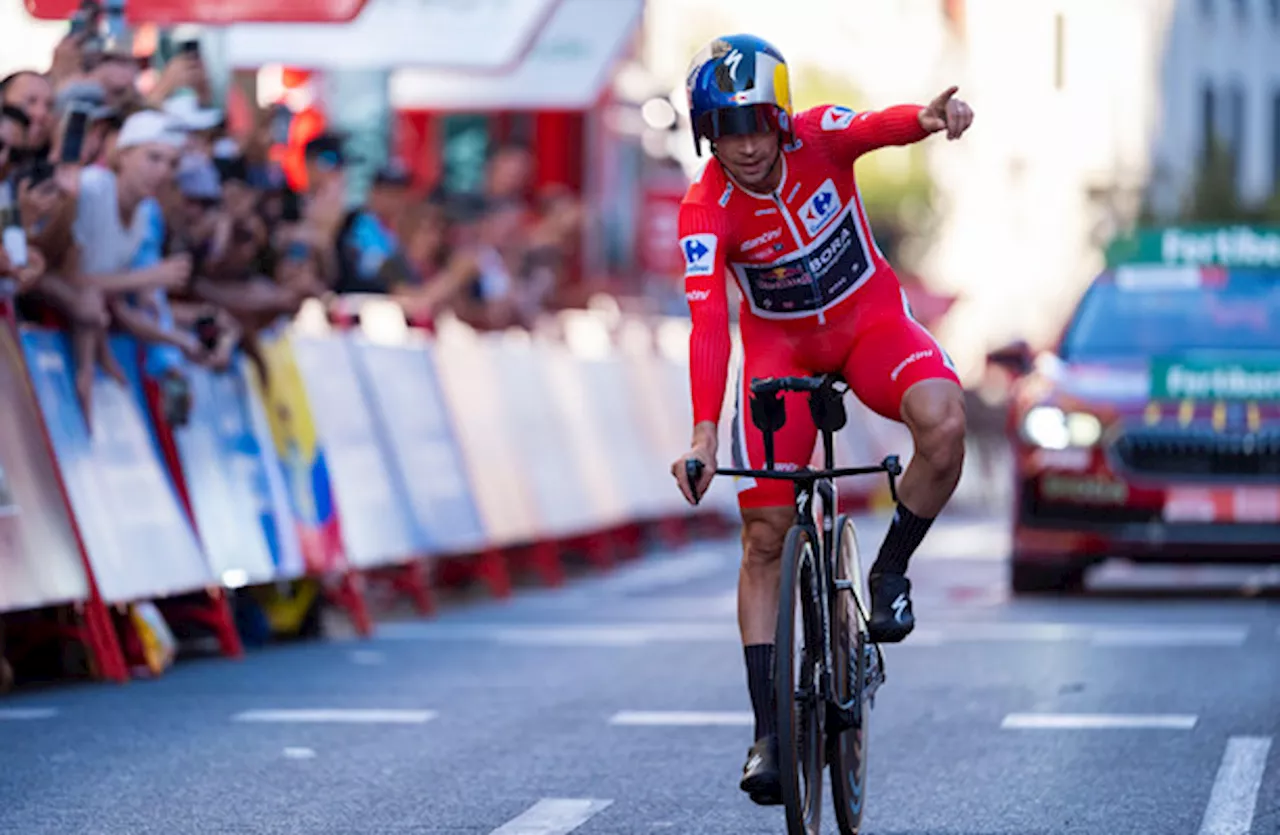 Roglic wins record-equalling fourth Vuelta, Ireland's Dunbar finishes 11th