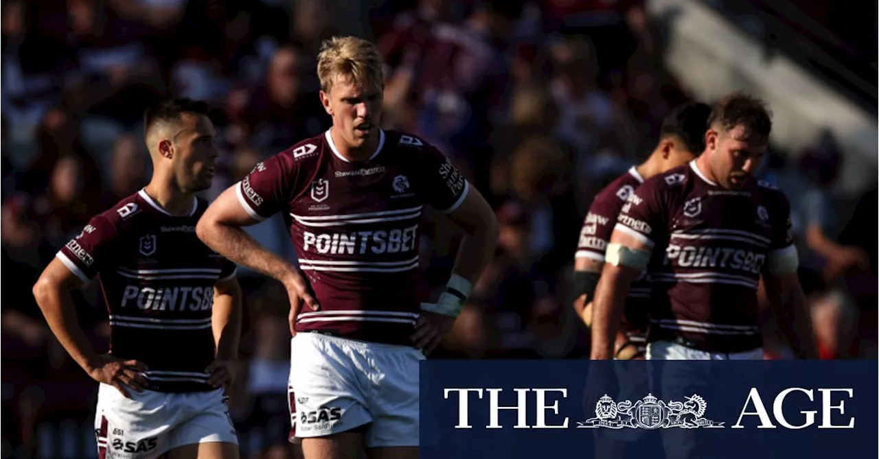 Sea Eagles squander chance of home final as Sharks tune up for Storm in style