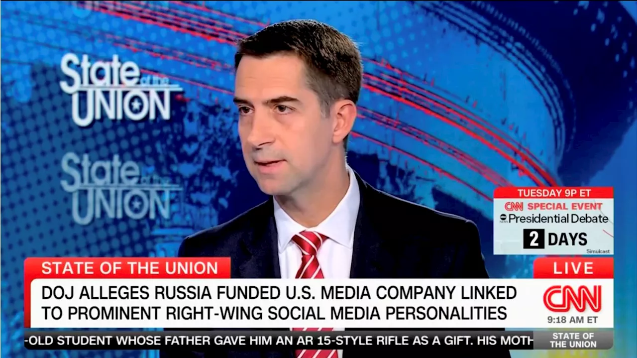 Tom Cotton: Russian Plot to Interfere in Election Isn’t a Big Deal