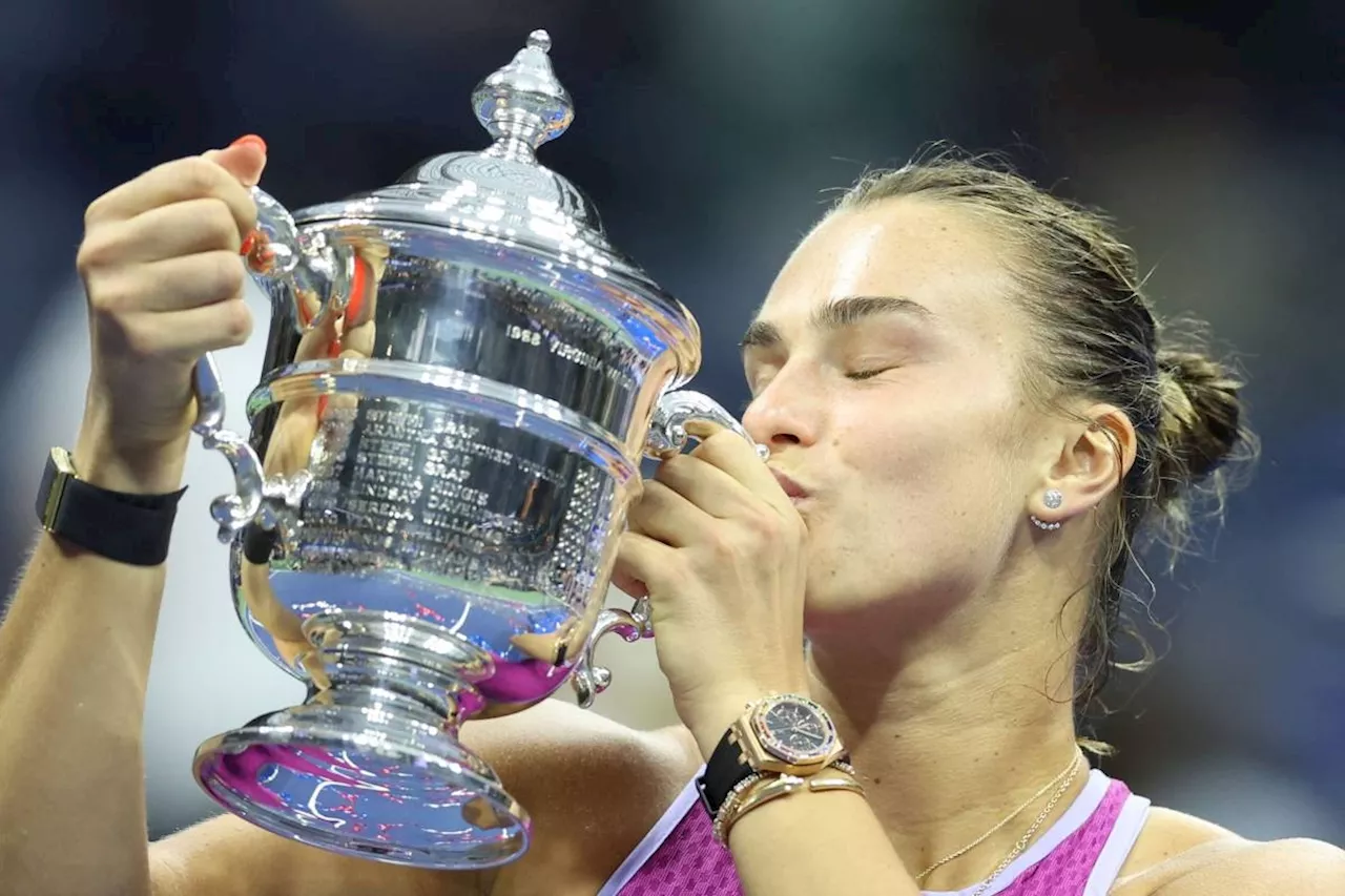 'Super proud' Sabalenka downs Pegula to win US Open thriller