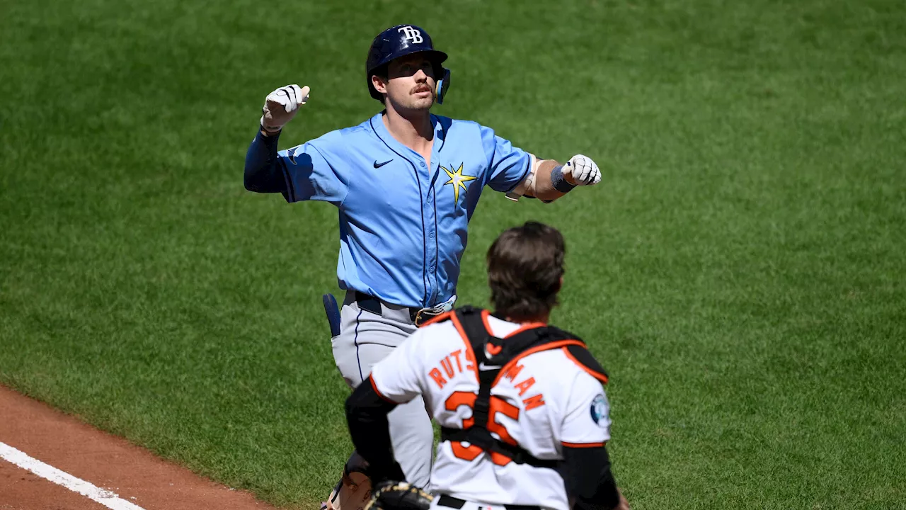 DeLuca homers to carry Rays past Orioles