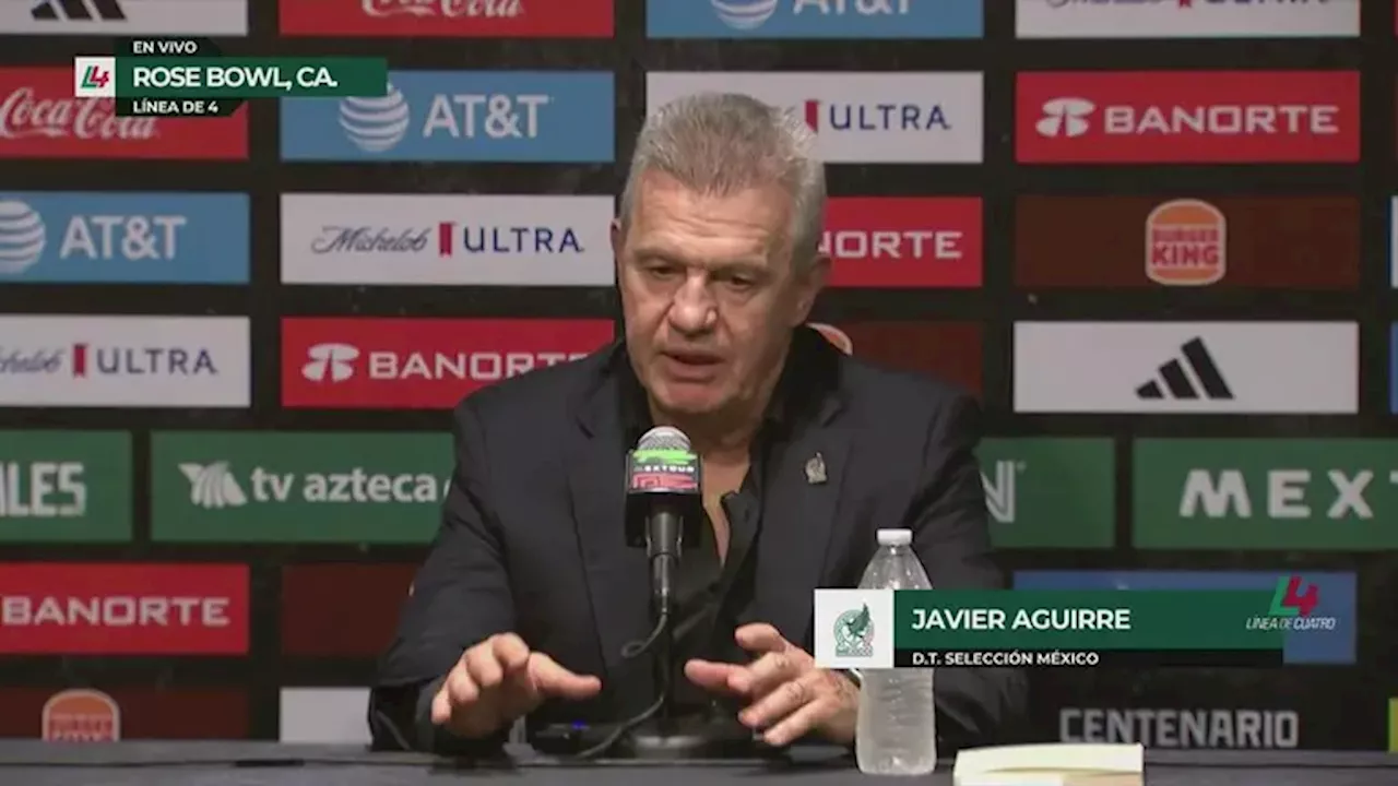 Javier Aguirre quiere una Selección Mexicana más egoísta