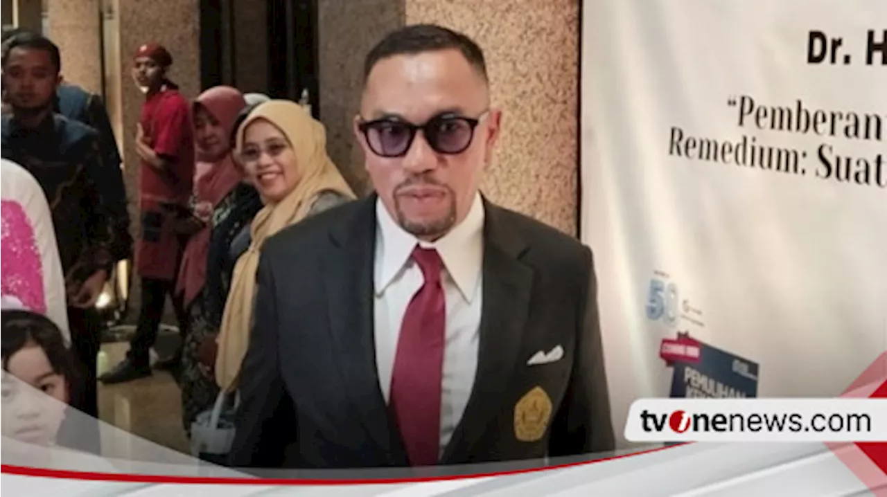 Ahmad Sahroni Raih Gelar Doktor Ilmu Hukum, Ketua MPR hingga Jaksa Agung Hadir Dalam Sidang Terbuka