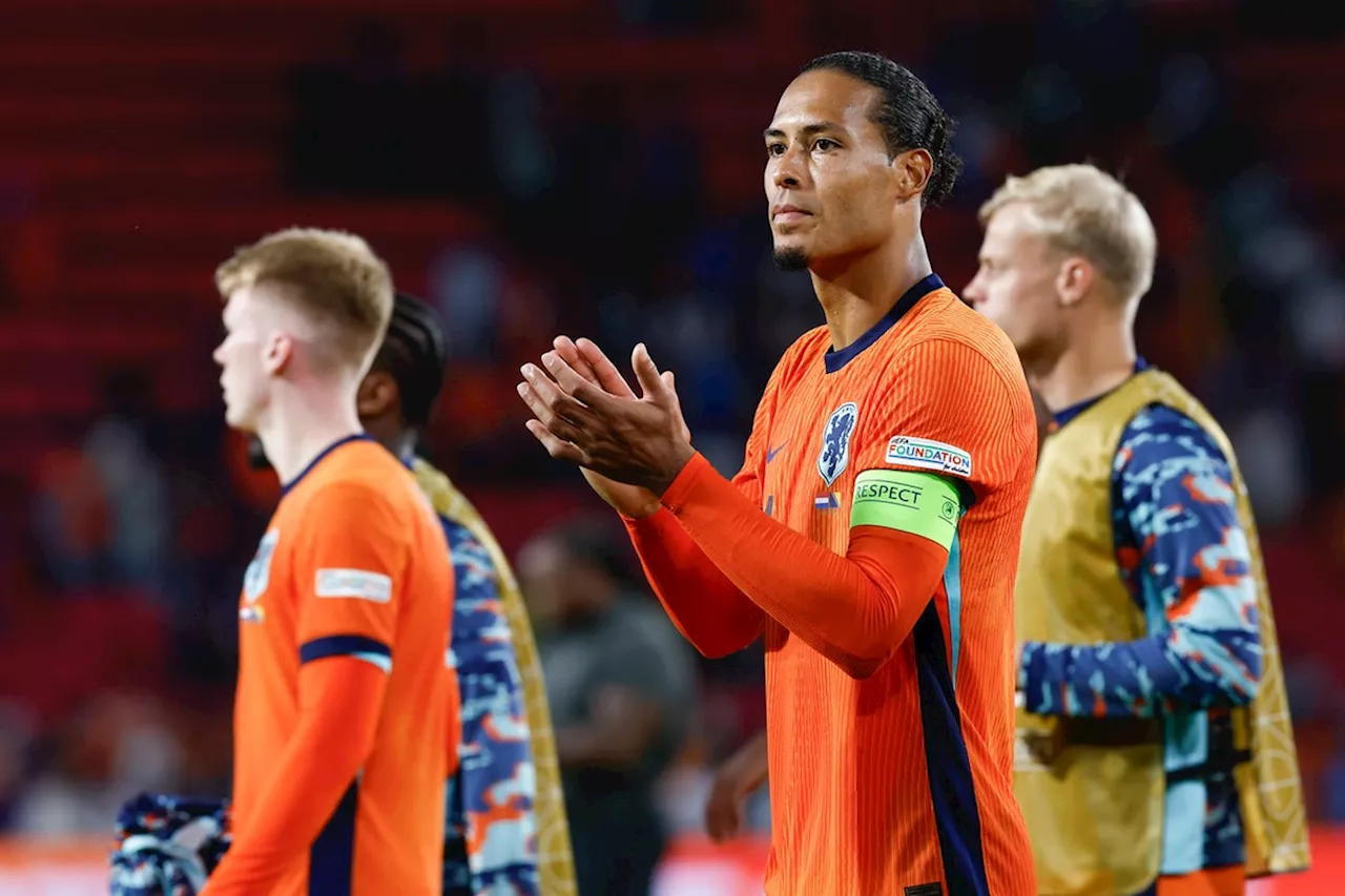 Van Dijk nog niet klaar met Oranje: 'Ik ben een strijder, een vechter'