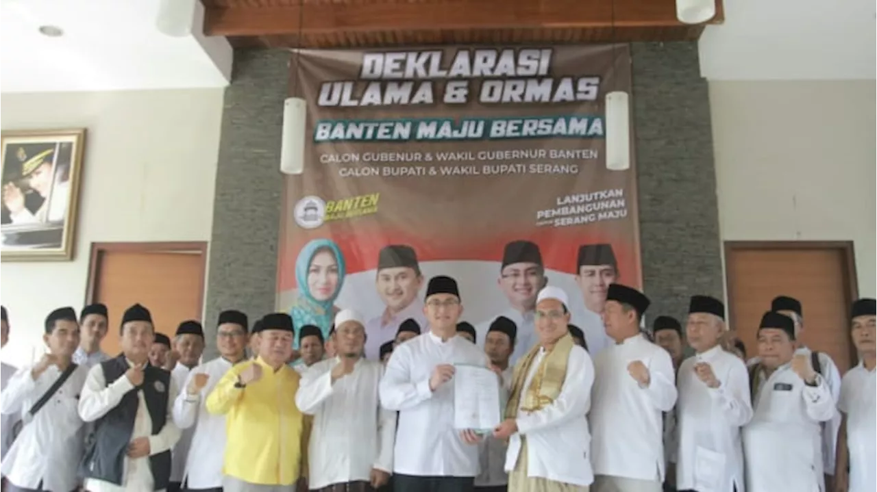 Ulama dan Tokoh Agama Dukung Andika di Pilbup Serang dan Airin di Pilgub Banten