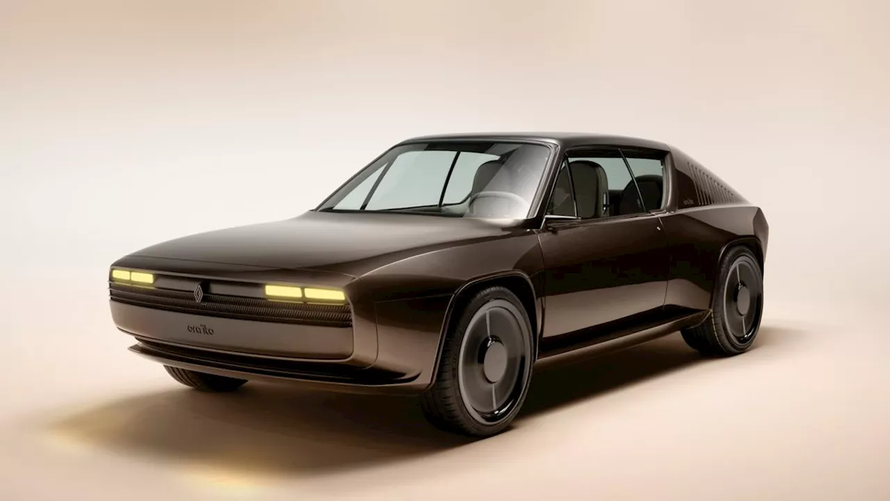 Ora-ïto transforms the Renault 17 into a futuristic yet retro-tinged vision