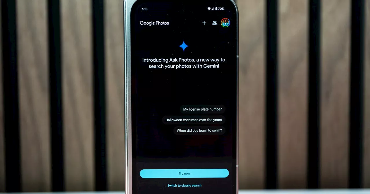 Google Photos Is Getting a Gemini Infusion to Power Its Search