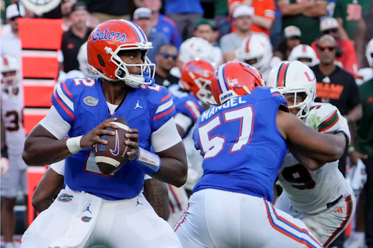 DJ Lagway lights up the Swamp with 456 yards passing and 3 TDs in 45-7 rout of Samford