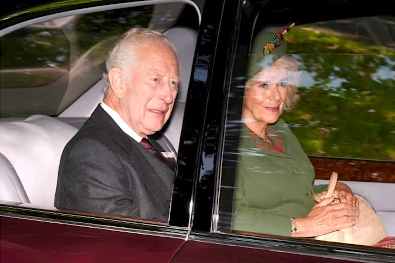 King Charles attends church prayers on the anniversary of Queen Elizabeth's death