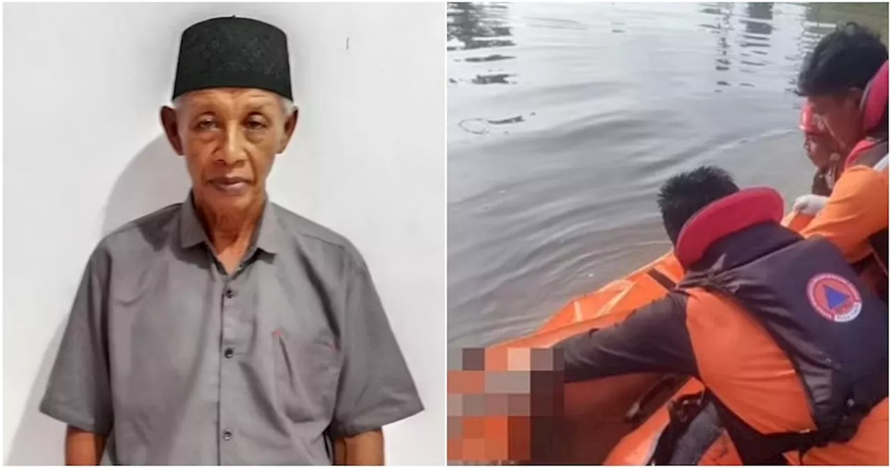 68yo Indonesian Ripped in Half by Crocodile While Bathing in River, Entire Upper Body Missing