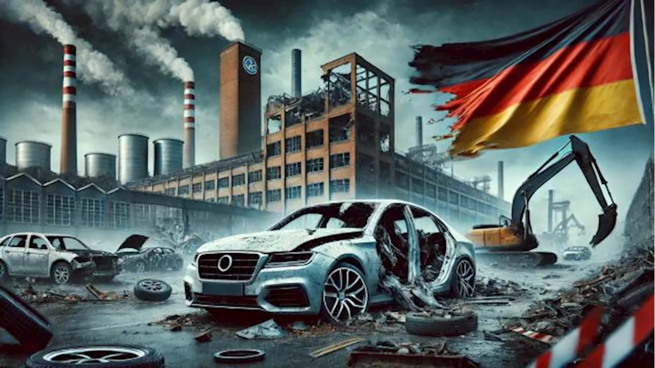 Deutschlands Autoindustrie bröckelt gewaltig und mit ihr die ganze Wirtschaft