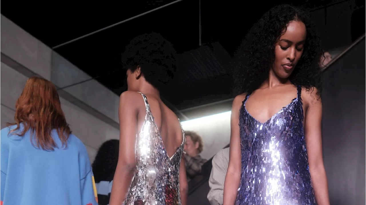 Backstage at Monse Spring 2025 Ready-to-Wear Collection